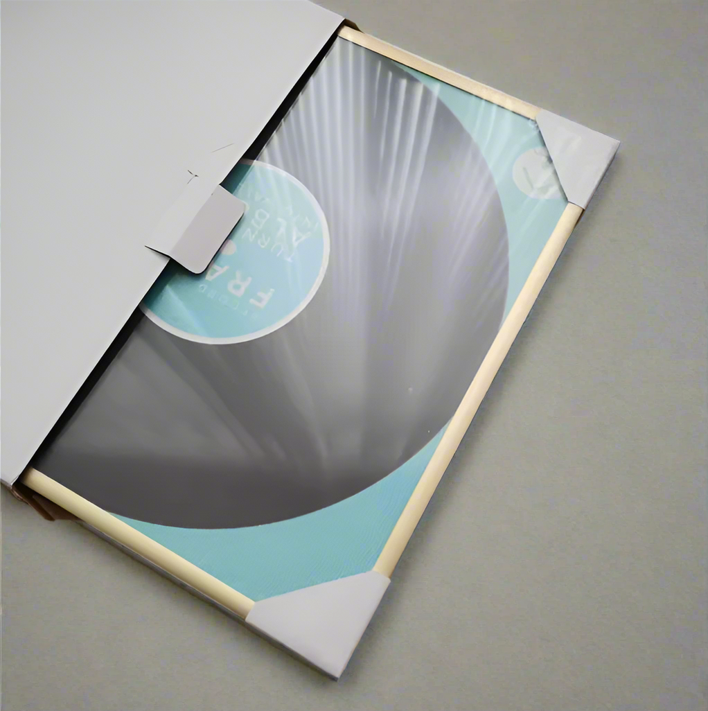 UV protective frame - gold archived wax